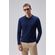 tricot polo solitude azul